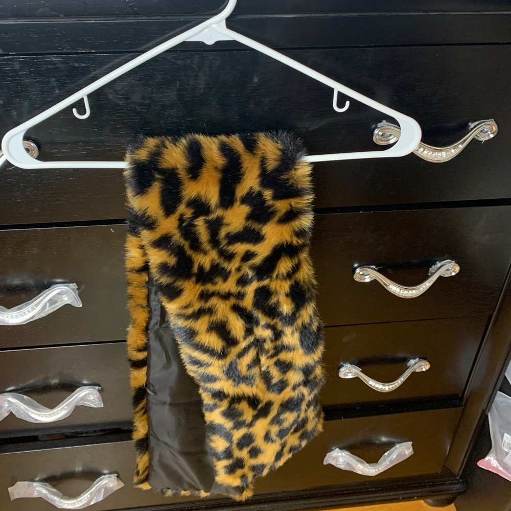 Jcrew Faux Fur Scarf